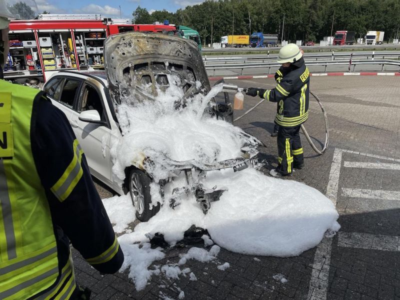 Kraftfahrzeugbrand klein (FK1)